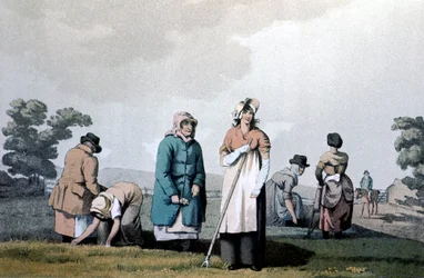 Lowkers - femmes qui désherbaient le maïs, 1814
