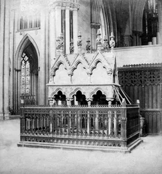 Monument de Walter de Grey, York Minster, York, North Yorkshire, début du 20ème siècle