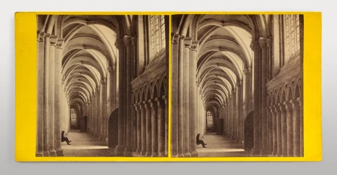 Cathédrale de Peterborough - bas-côté sud de la nef
