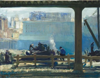Matin Bleu, 1909