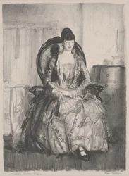 Emma dans une chaise