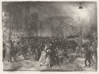 Neige du soir