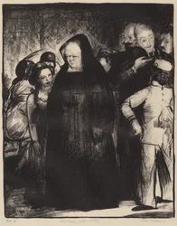 Dans un ascenseur, 1916