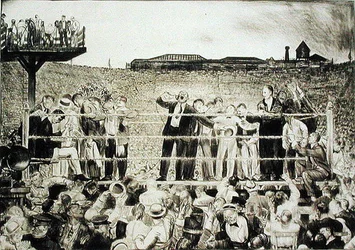 Présentation de Georges Carpentier : le combat Dempsey-Carpentier