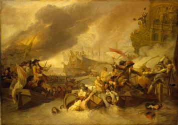 La Bataille de La Hogue, 23 mai 1692