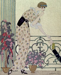 Gazette du Bon Ton, planche de costume de N