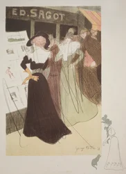 Galerie de Sagot, 1898