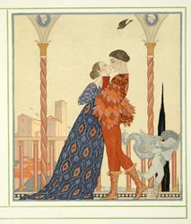 Roméo et Juliette de Personnages de Comédie, pub. 1922