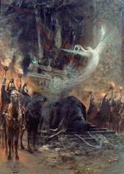 Funérailles de Victor Hugo : la veillée sous l