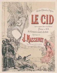 Affiche pour la première de l