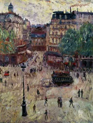 Une place à Paris, 1907