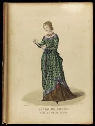 Laura de Noves 1310-1348, fin du 18e siècle