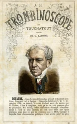 Jules Armand DUFAURE (1798-1881) - illustration tirée du "Trombinoscope", périodique politique satirique de Léon-Charles Bienvenu, dit Touchatout (1835-1910) monographie N. 30, Paris, mars 1872