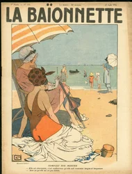 Couverture de "La Baionnette", Satirique en Couleurs
