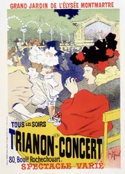 Concert du Trianon, spectacle quotidien dans le grand jardin de l