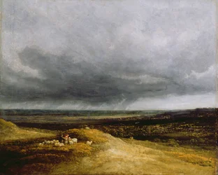 Tempête approchante, vers 1820-25