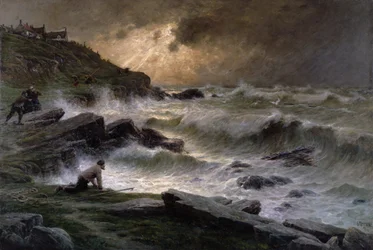 Épaves au large de la côte bretonne, 1911