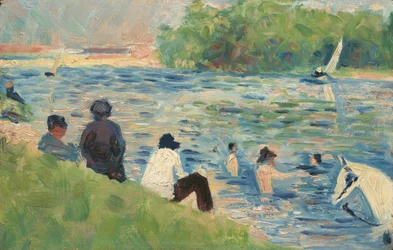 Baigneurs (étude pour "Baigneurs à Asnières")