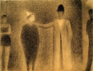 Clown et trois personnages