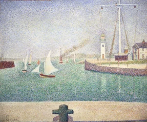 Entrance of The Port of Honfleur (Entrée du port d