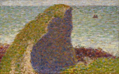 Georges Seurat - Le Bec du Hoc (Study)