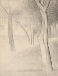 Arbres (étude pour La Grande Jatte)