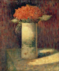 Vase de fleurs, vers 1878-79