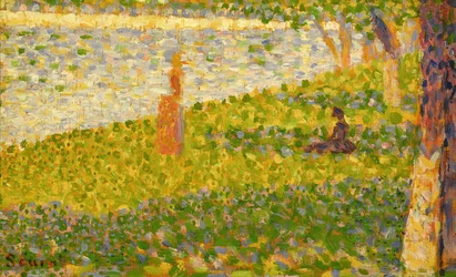 Femmes sur la rive, étude pour La Grande Jatte