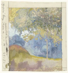 Paysage boisé