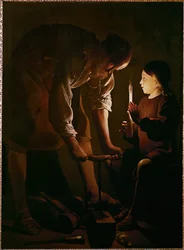 Le charpentier Saint-Joseph ...