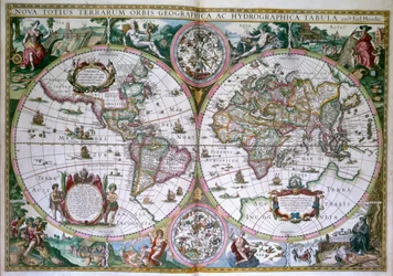 Carte du Monde. Nova Totius Terrarum Orbis