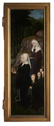 Panneau droit du Baptême du Christ, c.1502-08