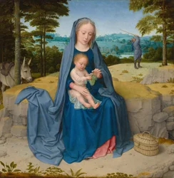 Le repos pendant la fuite en Égypte, vers 1510