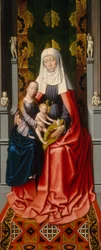Le Retable de Sainte-Anne : Sainte Anne avec la Vierge et l
