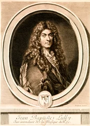 Portrait de Jean-Baptiste Lully (eau-forte)