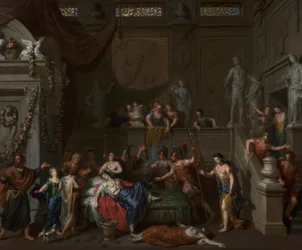 La mort de Cléopâtre, c.1700-10
