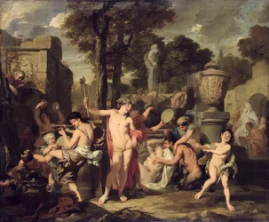La fête de Bacchus, 1680