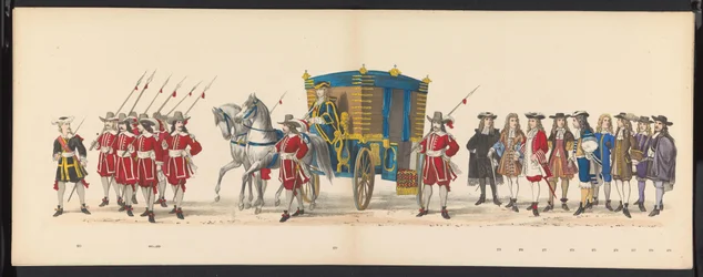 Mascarade des étudiants de Leyde, 1875 (plaque 18)