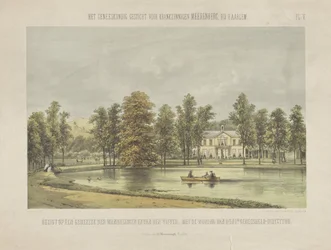 Vue de la maison du directeur de Meerenberg