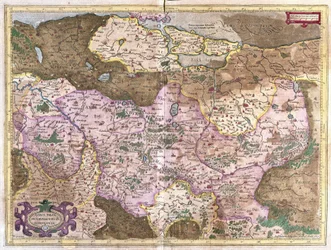 Brandebourg et Berlin, Allemagne (gravure)