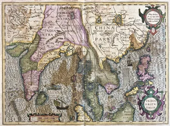 Inde orientale (gravure)