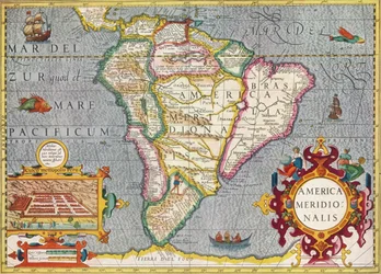 Amérique du Sud America Meridionalis : de l