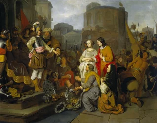 Continence de Scipion, 1650-55