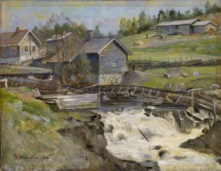Cascade de Stange, dans le comté de Hedmark