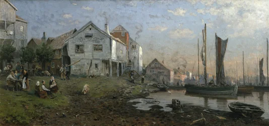 Matin dans un village de pêcheurs