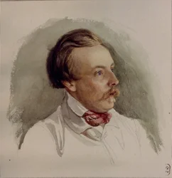 Portrait du peintre Alexander von Kotzebue