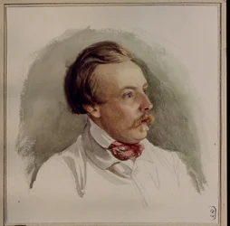 Portrait du peintre Alexandre von Kotzebue