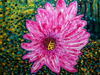 Floral abstrait III, 2023
