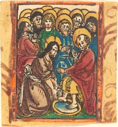 Le Christ Lavant les Pieds des Apôtres