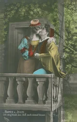 Roméo et Juliette, carte de la Saint-Valentin (photo)